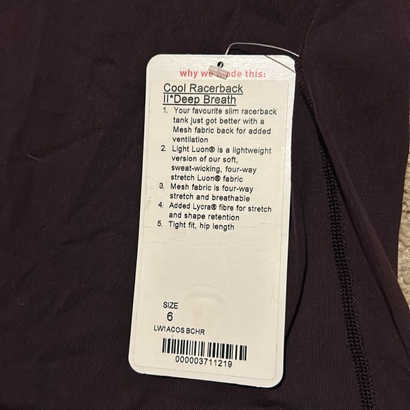 Women's Purple Tank Top - Picture 5 of 5